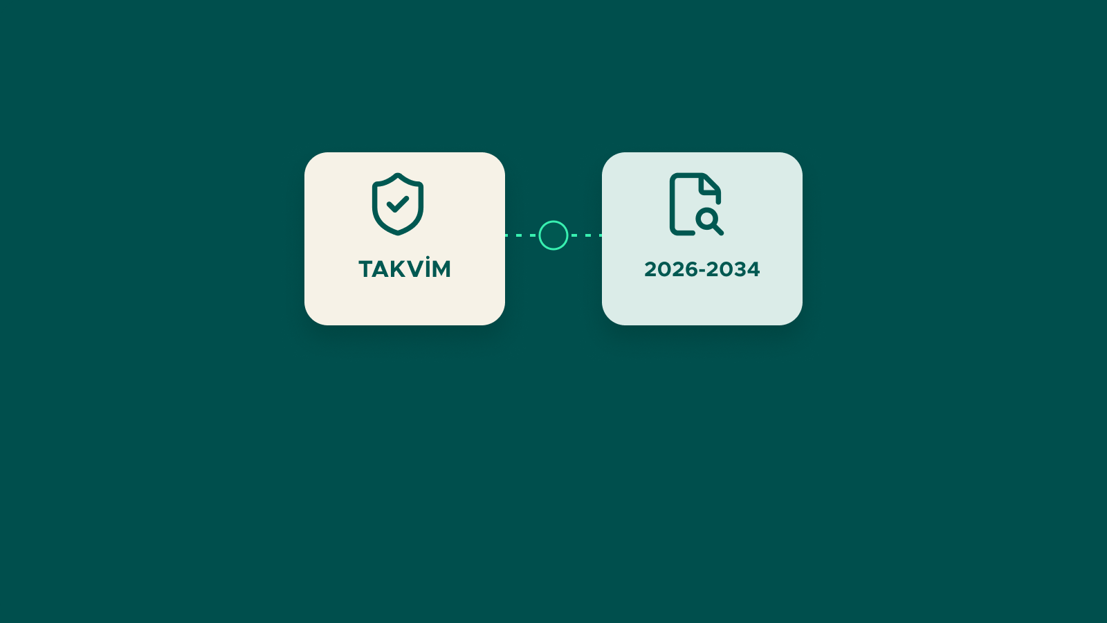 Semtrio blog kapak görseli — TAKVİM ve 2026-2034 kavramlarını gösteren şematik anlatım